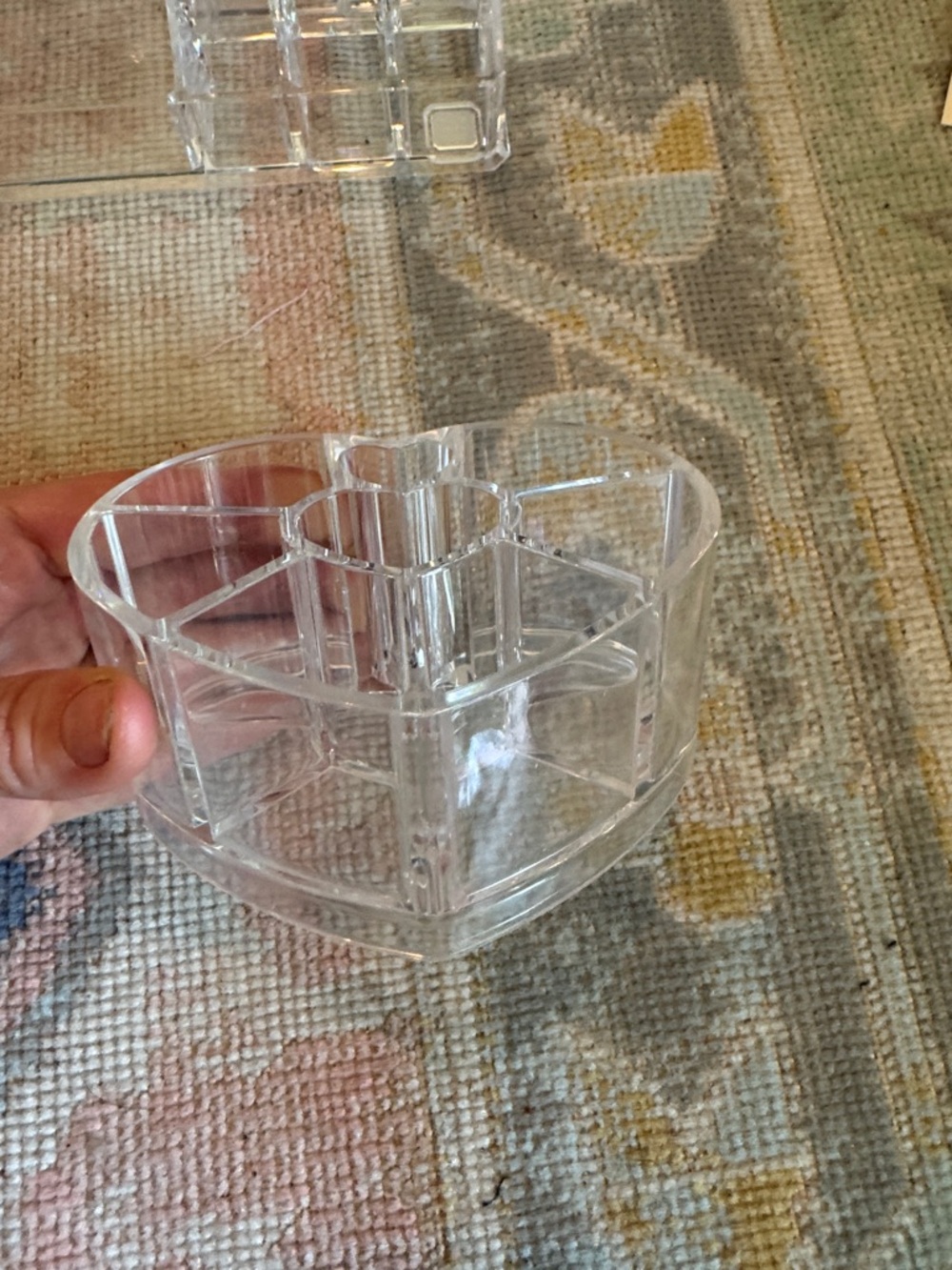 Brand new Clear Acrylic Makeup Brush & Tool Organizer Set x 3 - Picture 3 of 7